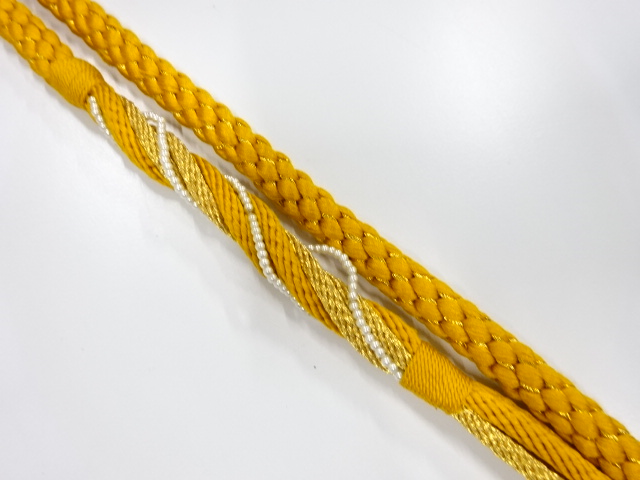 JAPANESE KIMONO / HAND-TIED OBIJIME CORD FOR FURIOSDE 